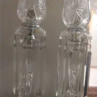 شمعدان کریستال آلمان . قدیمی