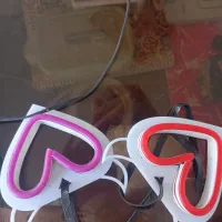 آویز قلب شآخ دار|ریسه و چراغ تزئینی|ارومیه, |دیوار