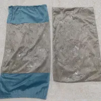 برگ بالشت دو رنگ 6 عدد گرد