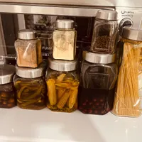 جا ادویه وحبوبات|ظروف نگهدارنده، پلاستیکی، یک‌بارمصرف|فیروزآباد (فارس), |دیوار
