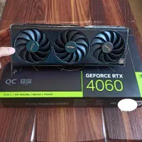 کارت گرافیک rtx4060 8gb oc درحد آکبند