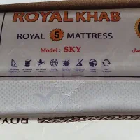 سرویس خواب دو نفره همراه با تشک و دو عدد پاتختی|تخت و سرویس خواب|محلات, |دیوار