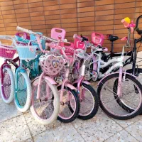 منبع دوچرخه ۲۰ صورتی قرمز آبی حتی جمعه باز هستیم