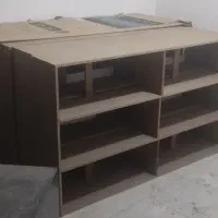 5عدد قفسه چوبی