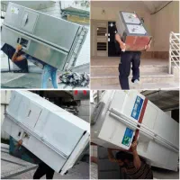 اتوبار/حمل بار/باربری/حمل یخچال ساید/کارگر خالی