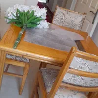 میزصندلی چوب روس