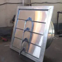 هوا بند/برقی گرد لوله بادی دمپر مکانیکی هواکش