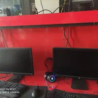 تعداد ۱۰عدد مانیتور ۲۳ و ۲۲ اینچ HP مخصوص گیم