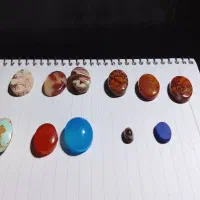 انگشتر فیروزه نگین عقیق یمنی اصل و نگین فیروزه