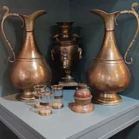 سماور و منقل آنتیک|کلکسیون اشیاء عتیقه|تهران, آسمان|دیوار