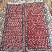 ۵عدد قالیچه باریکه آباده ای قدیمی سالم