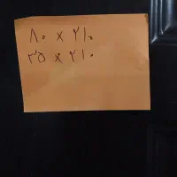 درب آپارتمانی دو لنگه به همراه ففل و دستگیره|مصالح و تجهیزات ساختمان|رشت, کوی مهر|دیوار