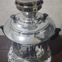 سر سماور ۶ لیتری جنس برنجی قدیمی بدون پایه|سماور، چای‌ساز، قهوه‌ساز|مشهد, کوشش|دیوار