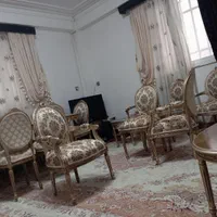 مبل و ناهارخوری با چوب گردو فرانسوی فروش فوری