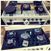 شیشه صفحه گاز ودرب گاز