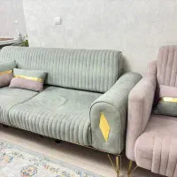 مبل راحتی تخت خواب شو و میز نهار خوری چهارنفره|مبلمان خانگی و میز عسلی|پردیس, فاز ۱|دیوار