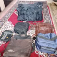 ۴تا کیف رو دوشی ۱کیف ظرف غذا و ۱ساک ورزشی