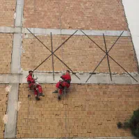 پیچ رولپلاک نما شستشوی نما ارتفاع کار نما کار