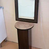 سرشور آرایشگاه وصندلی اصلاح و آیینه با عسلی|آرایشگاه و سالنهای زیبایی|ایلام, |دیوار