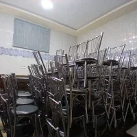 میز،صندل،پیست رقص|میز و صندلی غذاخوری|باسمنج, |دیوار