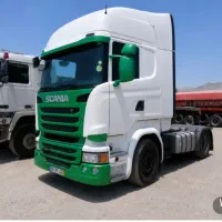 اسکانیاR450مدل۲۰۱۷تاپ لاین دولول (اطاق بلند)
