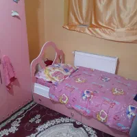 تخت خواب دخترانه|تخت و سرویس خواب|فولادشهر, مسکن مهر فولادشهر|دیوار