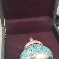 شکلات خوری مس فیروزه کوب آقاجانی|صنایع دستی و سایر لوازم تزئینی|تهران, شهرک دانشگاه|دیوار