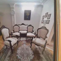مبلمان استیل در حد نو با میز وسط|مبلمان خانگی و میز عسلی|تهران, آذری|دیوار
