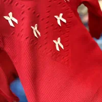 یه ست بافت نرمالو مثل پنبه (بلوز و دامن)|کفش و لباس بچه|بناب, |دیوار