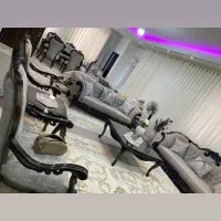 مبل 8نفره همراه با غذا خوری 6نفره