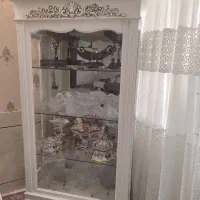 ویترین درحدنو رنگ سفید