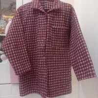 پالتو پشمی چهارخونه نو سالم|لباس|ری, کارخانه سیمان|دیوار