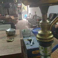 کارگر و وسط کار قهوه خانه