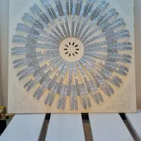 چراغ دست ساز|لامپ و چراغ|قم, چهل درخت‎|دیوار