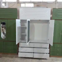 کمد لباس سوپر مات  پسته ای عرض ۱۴۰|جاکفشی، کمد، دراور|اردبیل, |دیوار