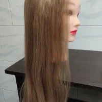 کله مانکن شنیون با کرم موی اصل برکلی