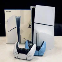PS5 اسلیم استاندارد کارکرده با دودسته وبازی اقساط|کنسول، بازی ویدئویی و آنلاین|گلبهار, شهر جدید گلبهار|دیوار