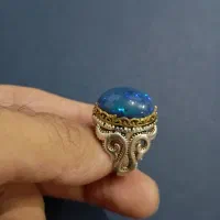 انگشتر جواهری اوپال آبی درشت شاهکار و تک|جواهرات|اسلام‌شهر, مظفریه|دیوار