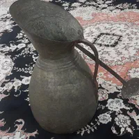 شیر دوش و کف گیر مسی قدیمی .