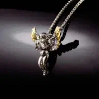 نیم ست نقره سنگ و دستبند و گردنبند