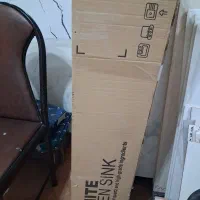 سینک گرانیتی نو آکبند سفید رگه طوسی|مصالح و تجهیزات ساختمان|تهران, امامت|دیوار