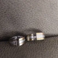 ۲ عدد حلقه زوجی استیل بدون نگین (انگشتر)|بدلیجات|مشهد, شفا|دیوار