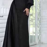 لباس مجلسی مشکی خارجی سایز ۳۸