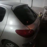 ۲۰۶تیپ دوفرانسویی بدون کوچیک ترین صدا|خودرو سواری و وانت|ملایر, |دیوار