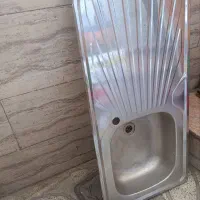 سینگ ظرفشویی همراه با شیر اهرمی