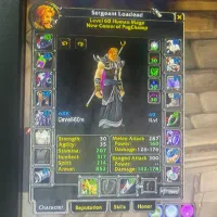 اکانت وارکرفت world of warcraft میج لول 60