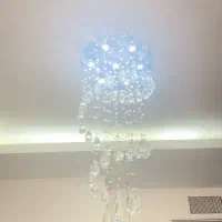 لوستر پیچ کریستال