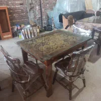 نهارخوری چهار نفره|میز و صندلی غذاخوری|بوکان, |دیوار