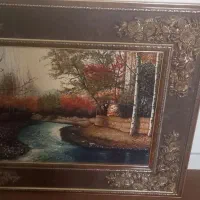 تابلو فرش کوچه باغ