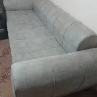 کاناپه سه نفره فول در حد نو|مبلمان خانگی و میز عسلی|کرج, مصباح|دیوار